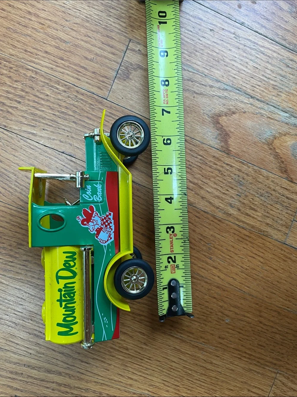 Mountain Dew Branded Green & Yellow Kids Toy Truck